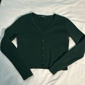 Green Brandy Cardigan